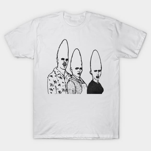 Coneheads T-Shirt by darklordpug